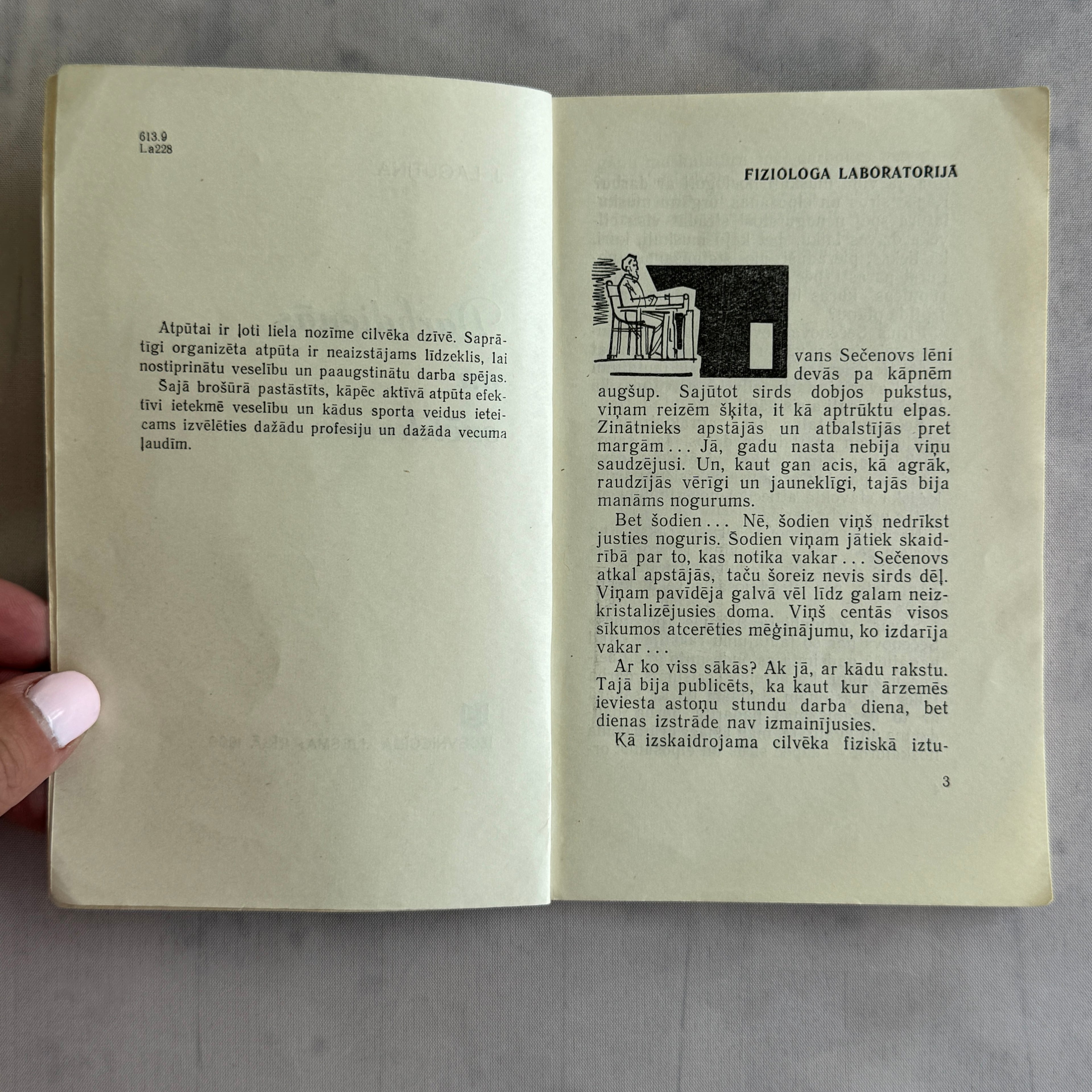 Latvian Book Darbdienās un svētdienās (1966) – Riga Soviet Era Health & Lifestyle