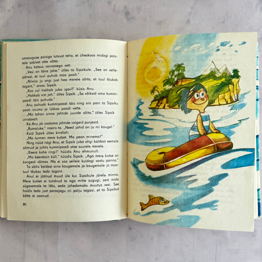 Sipsik – Eno Raud (1978) Estonian Children's Book – Edgar Valter Illustrated