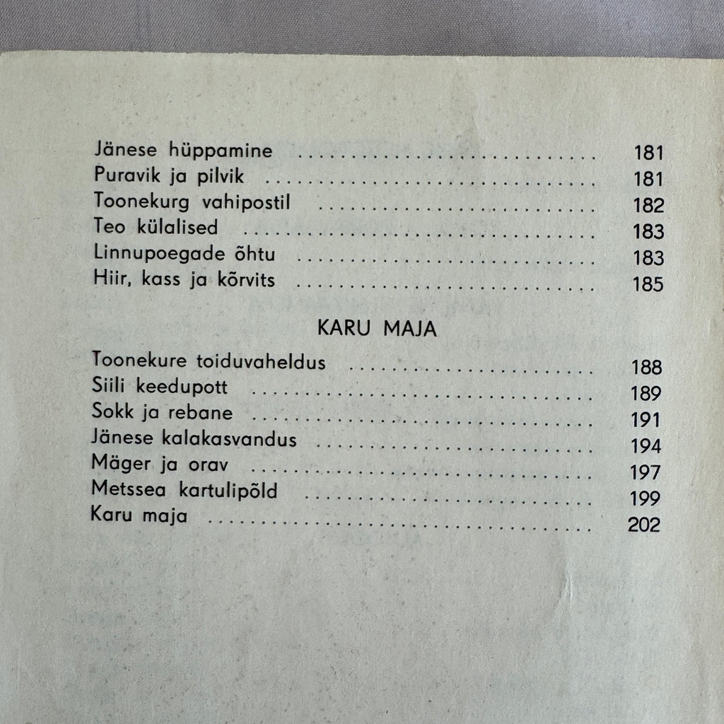 Sipsik – Eno Raud (1978) Estonian Children's Book – Edgar Valter Illustrated