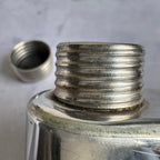 Soviet Stainless Steel Hip Flask 0.75 L – Zaporozhye Cossack Emblem, USSR
