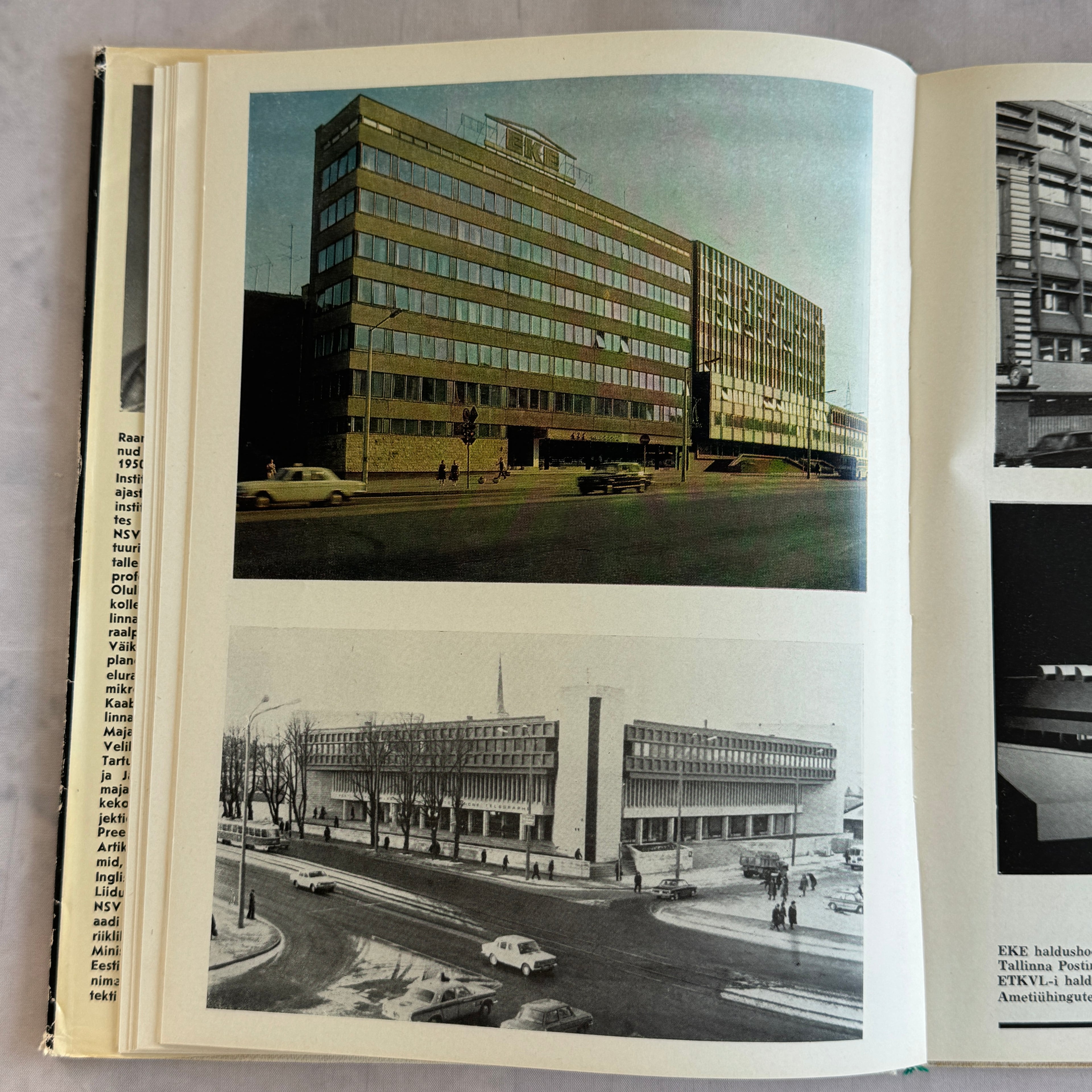 Soviet Modernism Architecture Book – Nõukogude Eesti Arhitektuur (1983) Mart Port – Tallinn Baltic Architecture