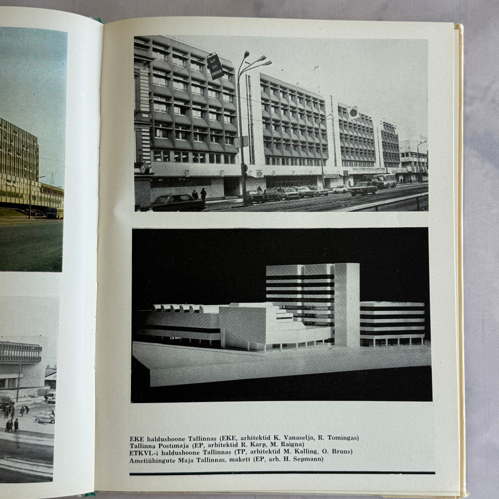 Soviet Modernism Architecture Book – Nõukogude Eesti Arhitektuur (1983) Mart Port – Tallinn Baltic Architecture