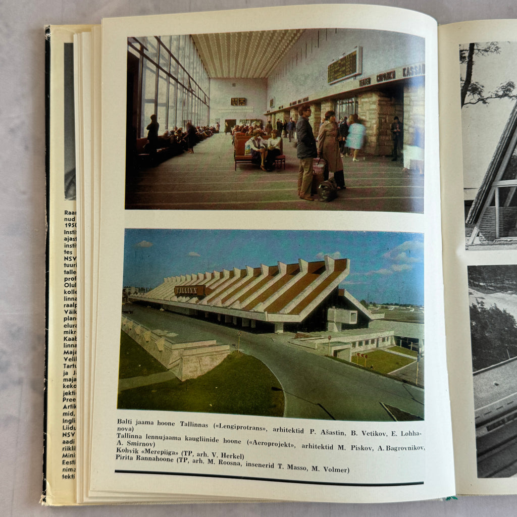 Soviet Modernism Architecture Book – Nõukogude Eesti Arhitektuur (1983) Mart Port – Tallinn Baltic Architecture