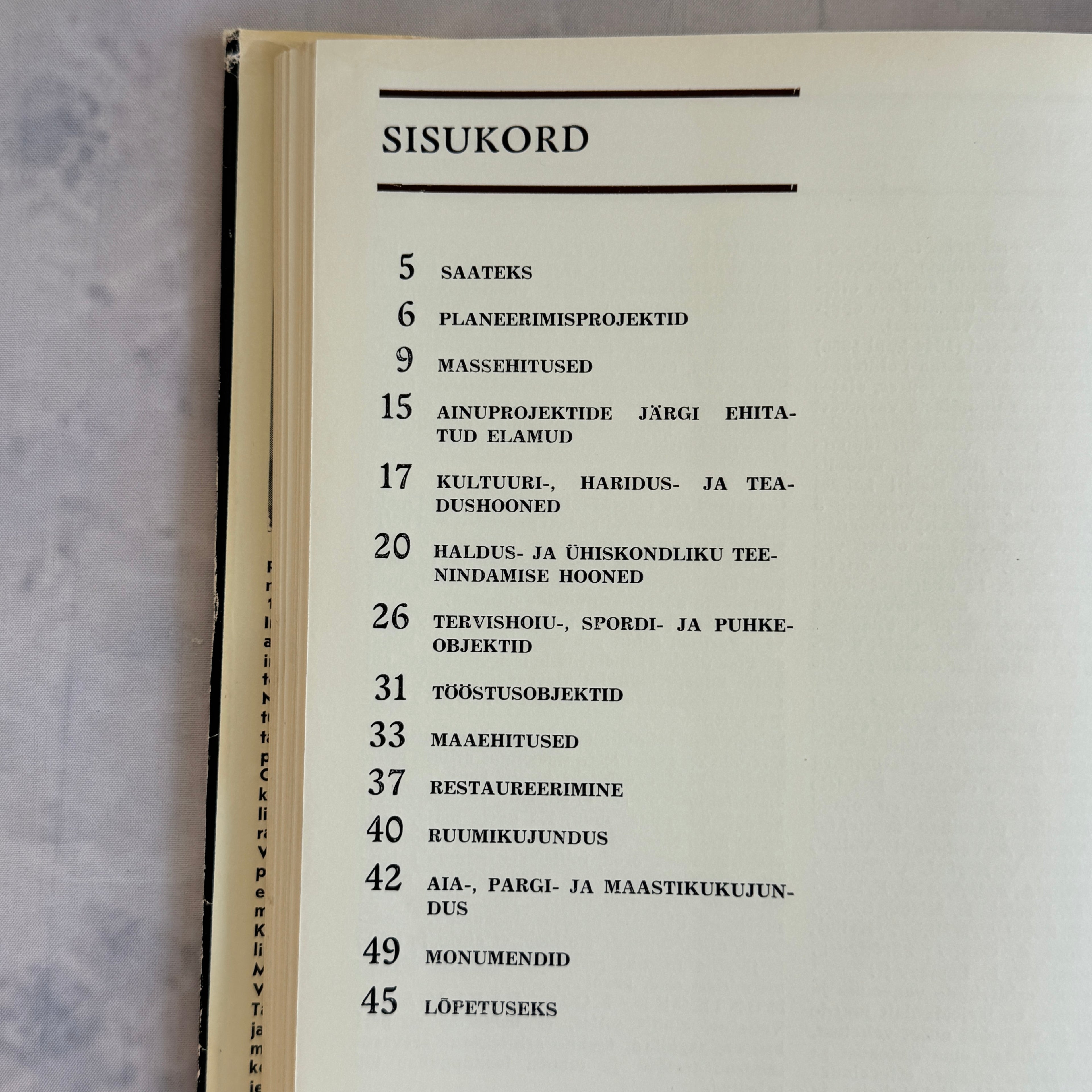 Soviet Modernism Architecture Book – Nõukogude Eesti Arhitektuur (1983) Mart Port – Tallinn Baltic Architecture