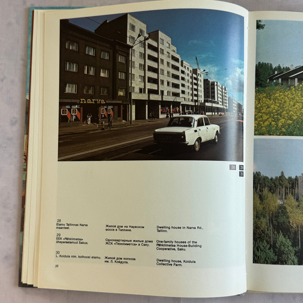 Best Buildings in the Estonian SSR (1988) – Soviet Modernism Architecture Photo Book