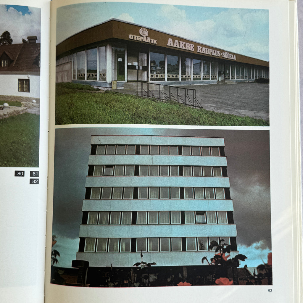 Best Buildings in the Estonian SSR (1988) – Soviet Modernism Architecture Photo Book
