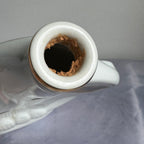 Larsen Cognac Viking Ship Decanter “Invincible” – White Limoges Porcelain, Box