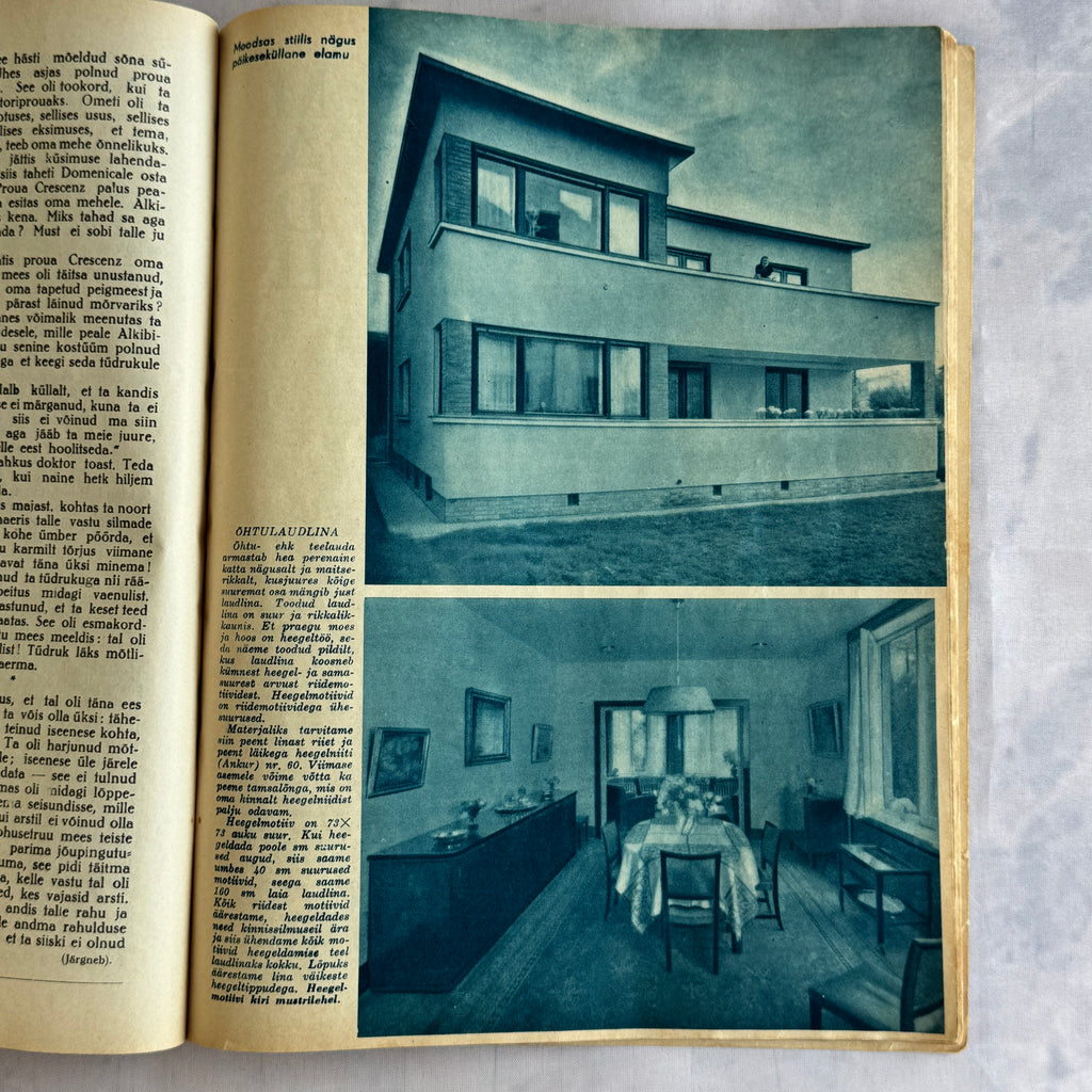 1936 Estonian Magazine “Kõigile” – Pre-WWII Family Magazine