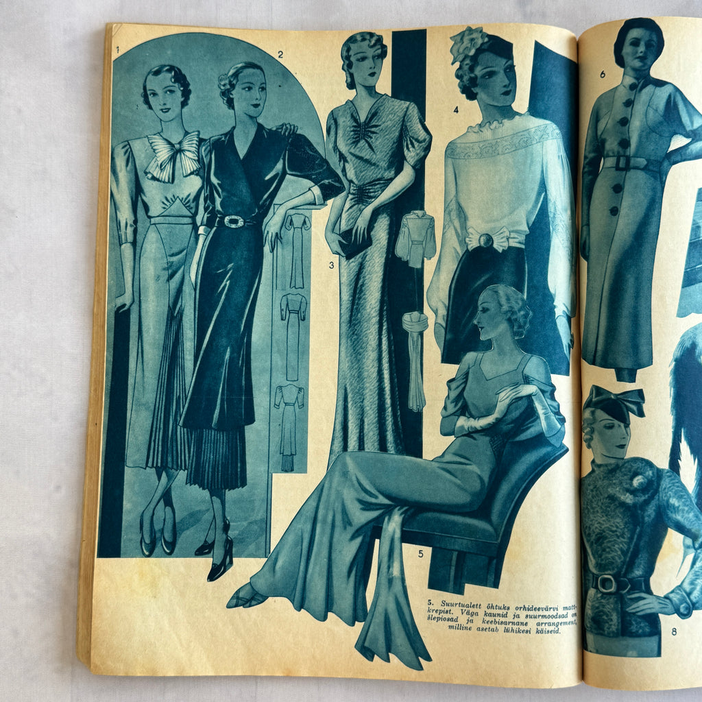 1936 Estonian Magazine “Kõigile” – Pre-WWII Family Magazine