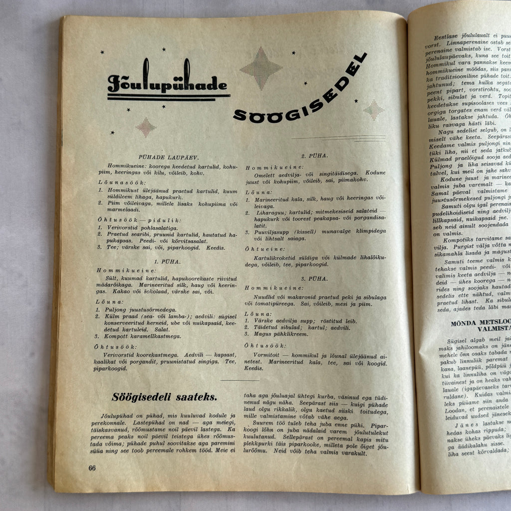 1936 Estonian Magazine “Kõigile” – Pre-WWII Family Magazine