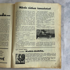1936 Estonian Magazine “Kõigile” – Pre-WWII Family Magazine