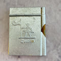 Vintage Soviet Tallinn Souvenir Notebook – Old Thomas Metal Cover with Pencil