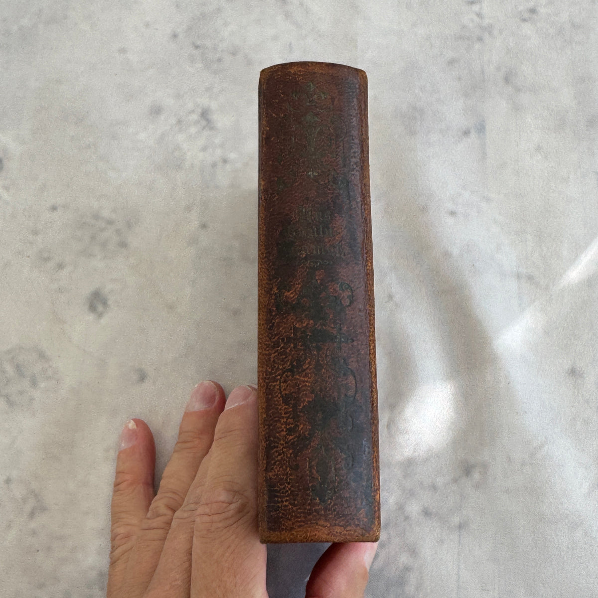 Antique Estonian Hymnal Uus Lauluraamat 1904 Tallinn – Embossed Leather Binding