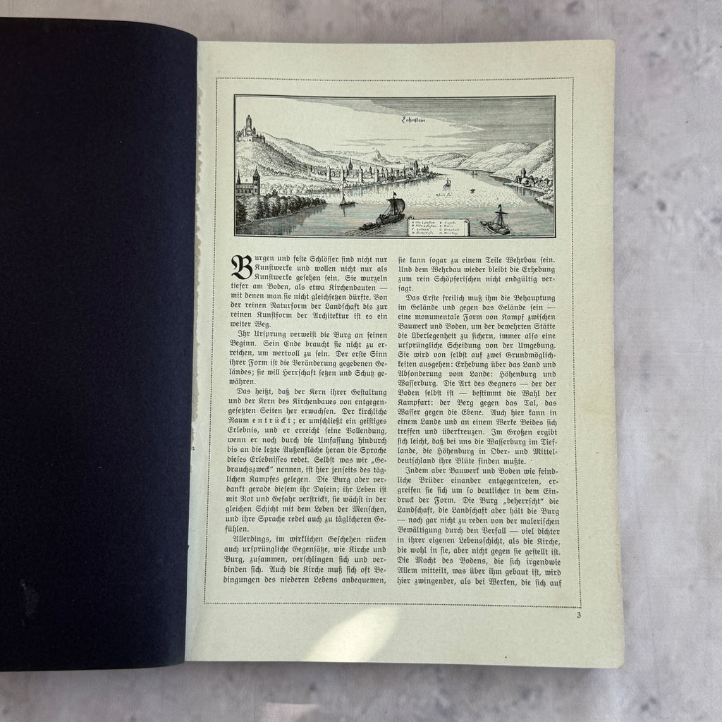 Deutsche Burgen und feste Schlösser – Die Blauen Bücher, Langewiesche, 1920s