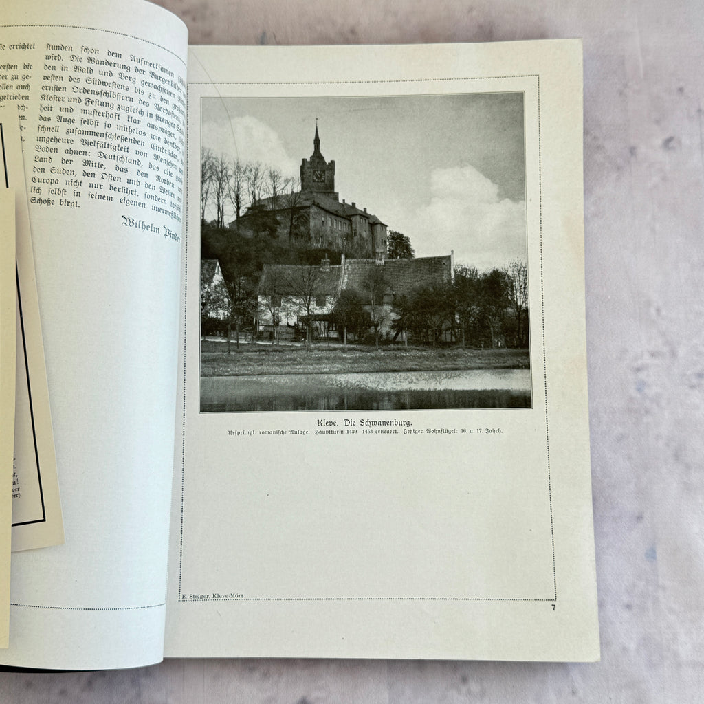 Deutsche Burgen und feste Schlösser – Die Blauen Bücher, Langewiesche, 1920s