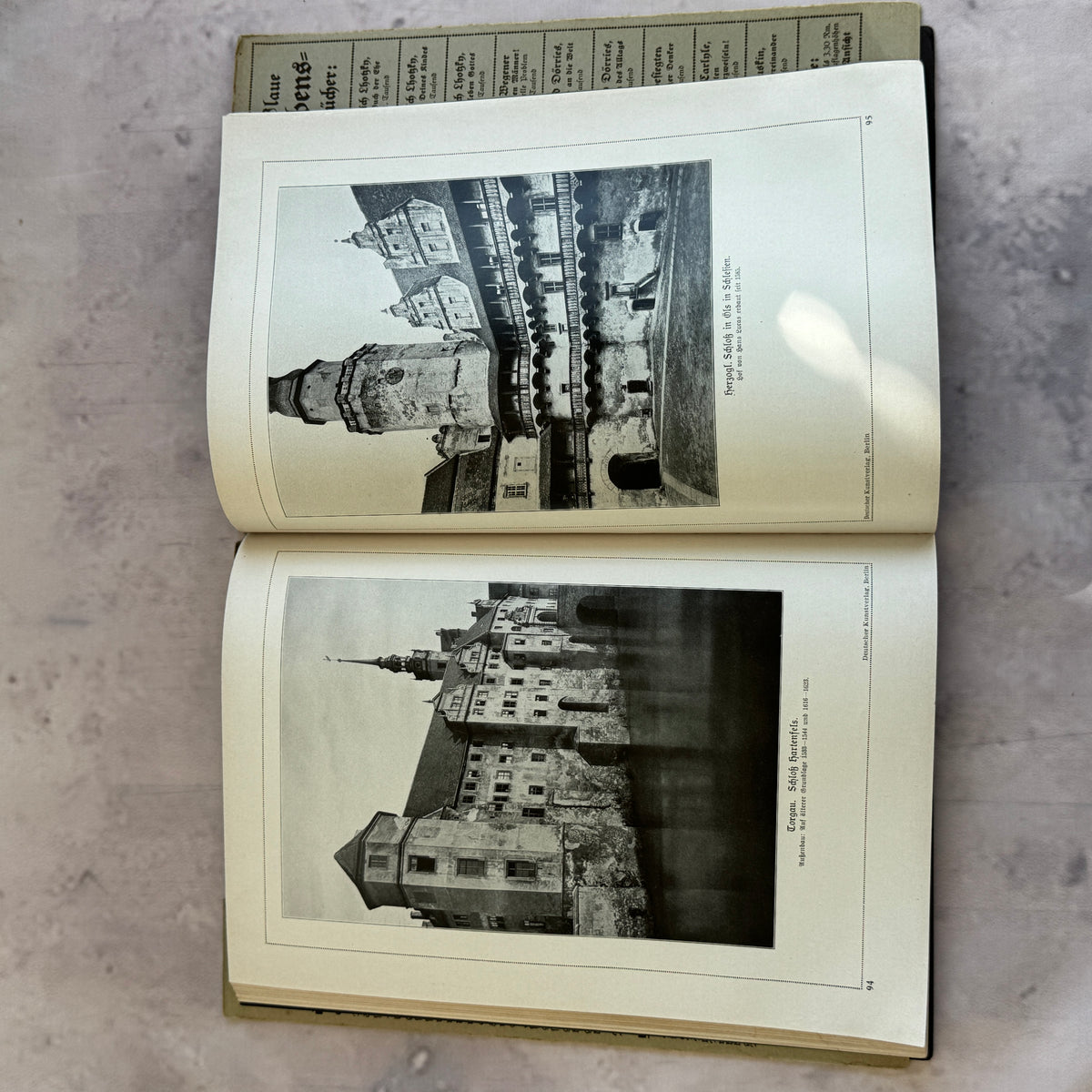 Deutsche Burgen und feste Schlösser – Die Blauen Bücher, Langewiesche, 1920s