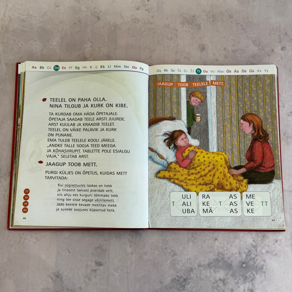 Aabits – Estonian ABC Primer by Vaiksoo, Toomla, Ilves – Koolibri 2011 Hardcover