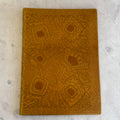 Vintage Estonian Embossed Leather Portfolio Folder Folk Art Document Case 30 cm