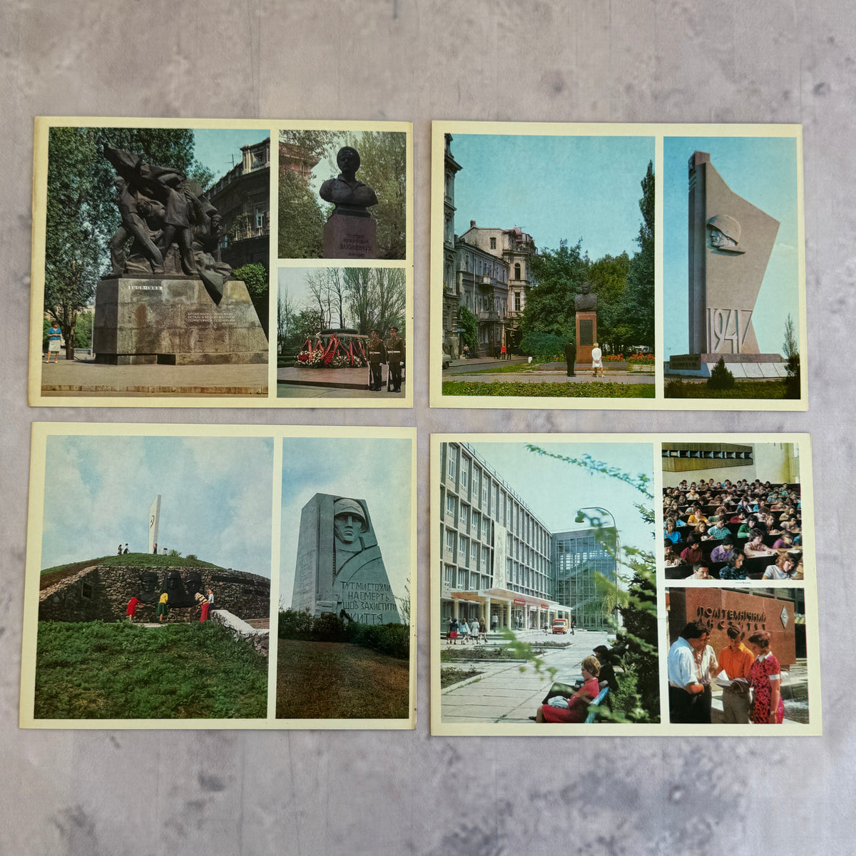 Hero City Odessa 1978 Soviet Postcard Set – 24 Cards in Original Folder, USSR