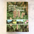 Soviet Botanical Atlas 1980 A3 Medicinal Plants Maps USSR