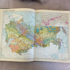 Soviet Botanical Atlas 1980 A3 Medicinal Plants Maps USSR