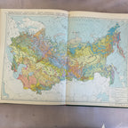 Soviet Botanical Atlas 1980 A3 Medicinal Plants Maps USSR