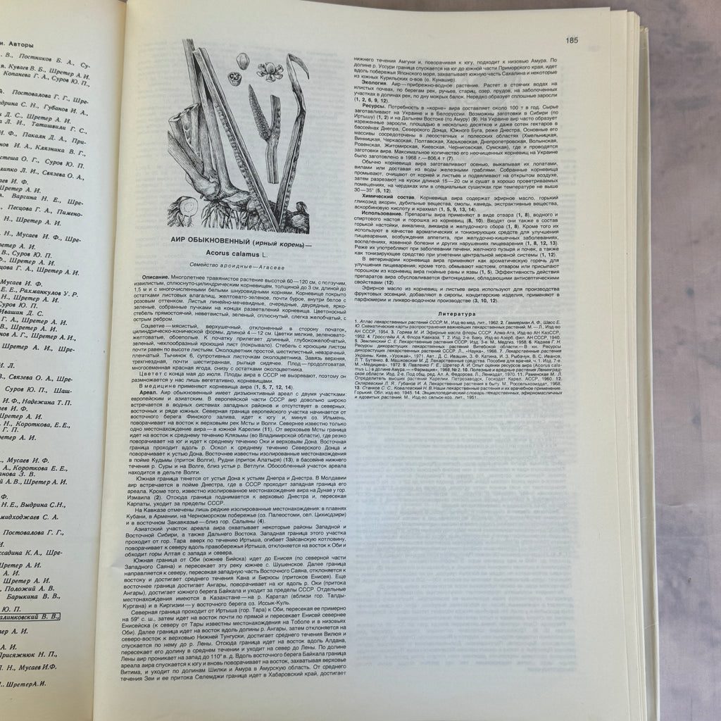 Soviet Botanical Atlas 1980 A3 Medicinal Plants Maps USSR