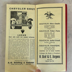 Auto-Führer Estland 1920s Vintage Travel Guide Book Map Rare