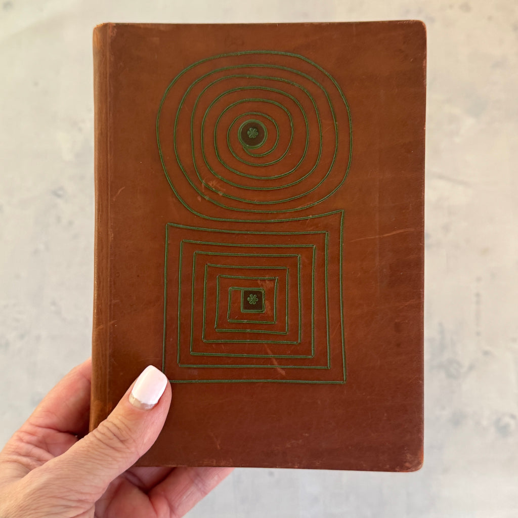 Estonian SSR Leather Notebook ARS KFK 1960s Tallinn Journal Rally Notes