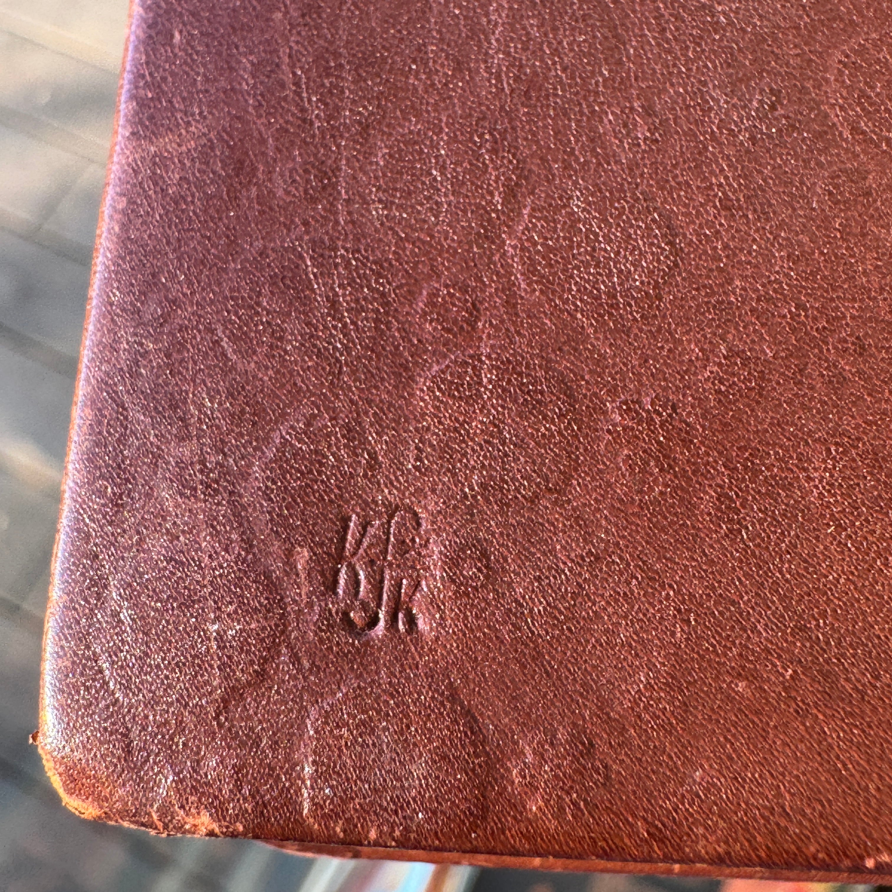 Estonian SSR Leather Notebook ARS KFK 1960s Tallinn Journal Rally Notes