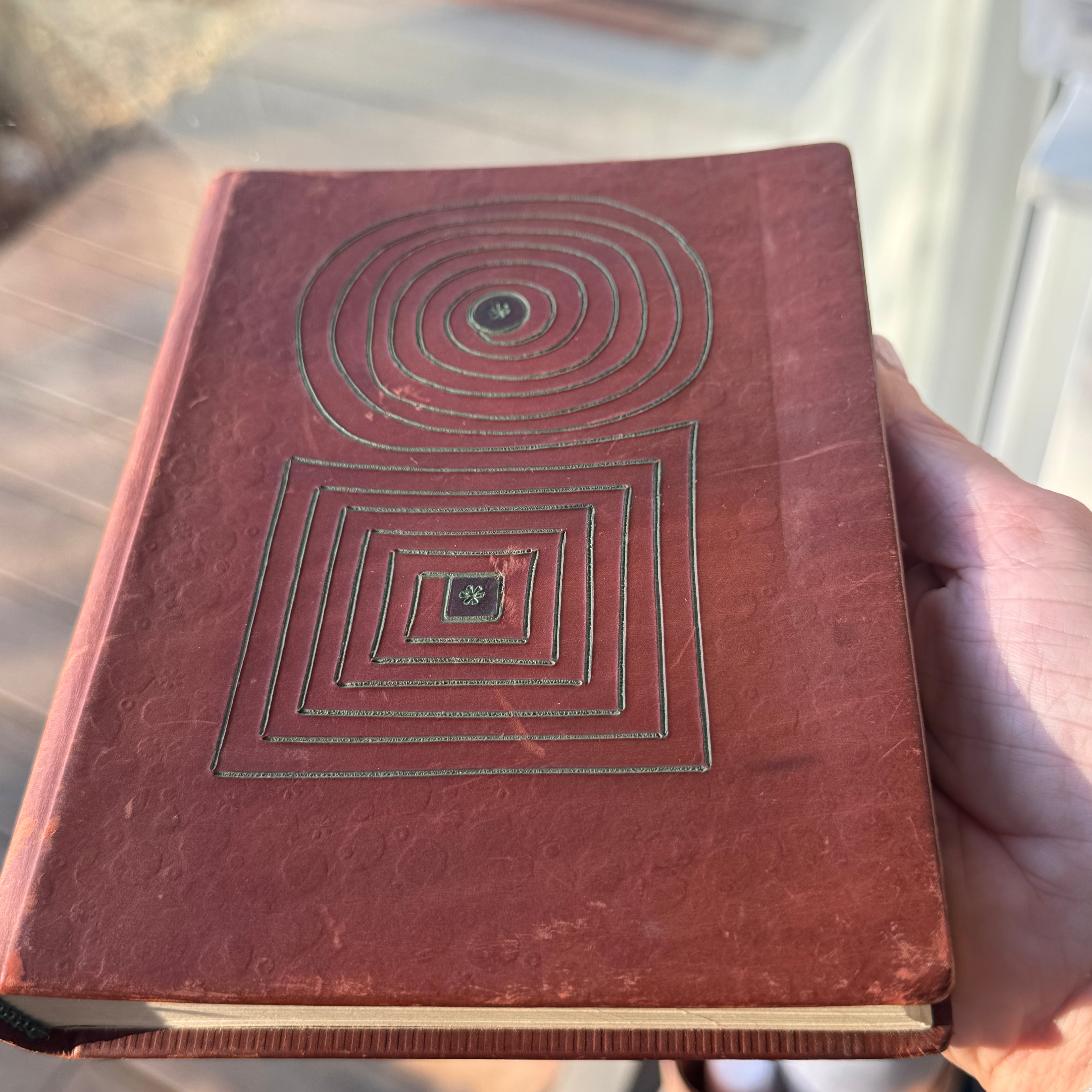 Estonian SSR Leather Notebook ARS KFK 1960s Tallinn Journal Rally Notes