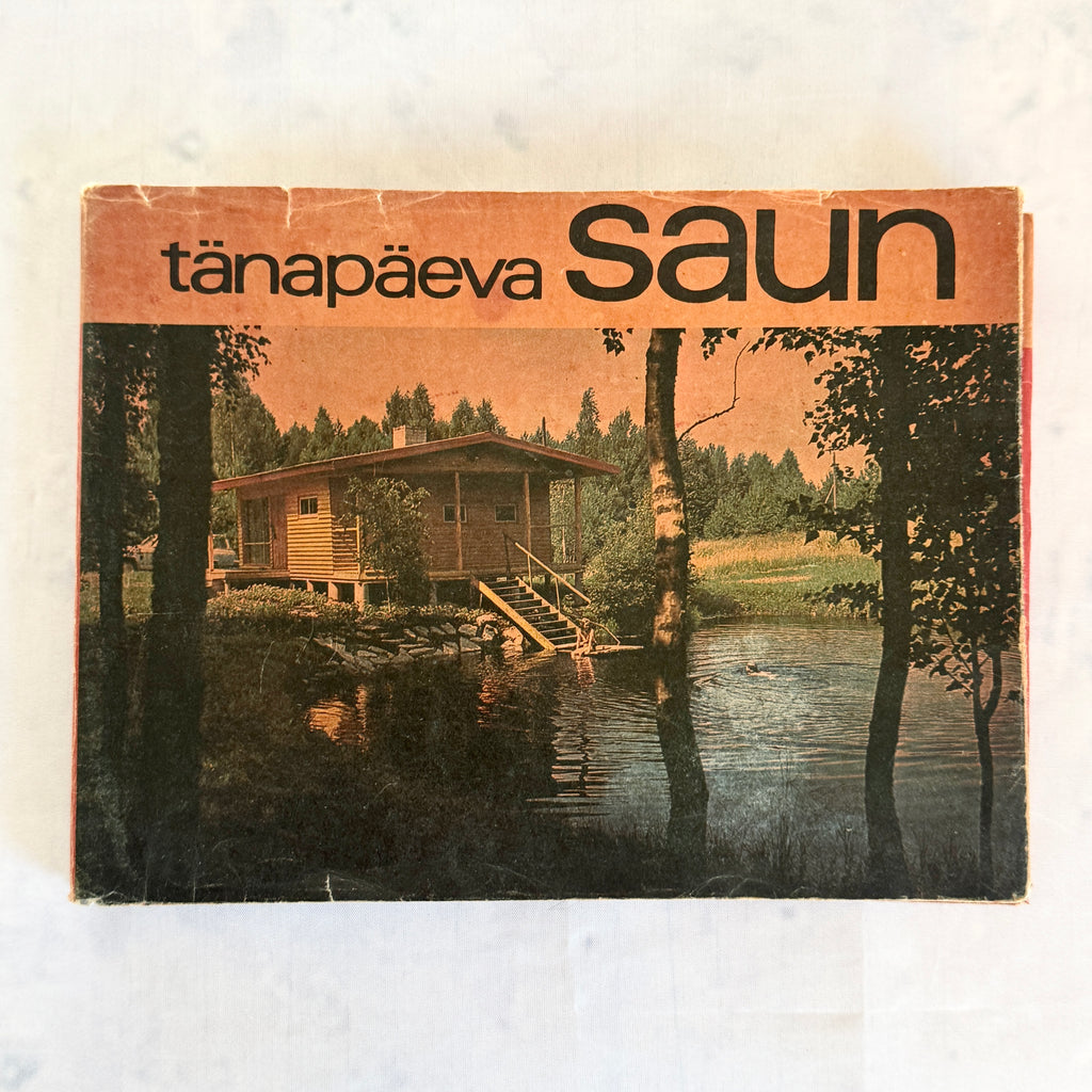 Estonian Sauna Book 1977 Nordic Culture Architecture Photo Guide