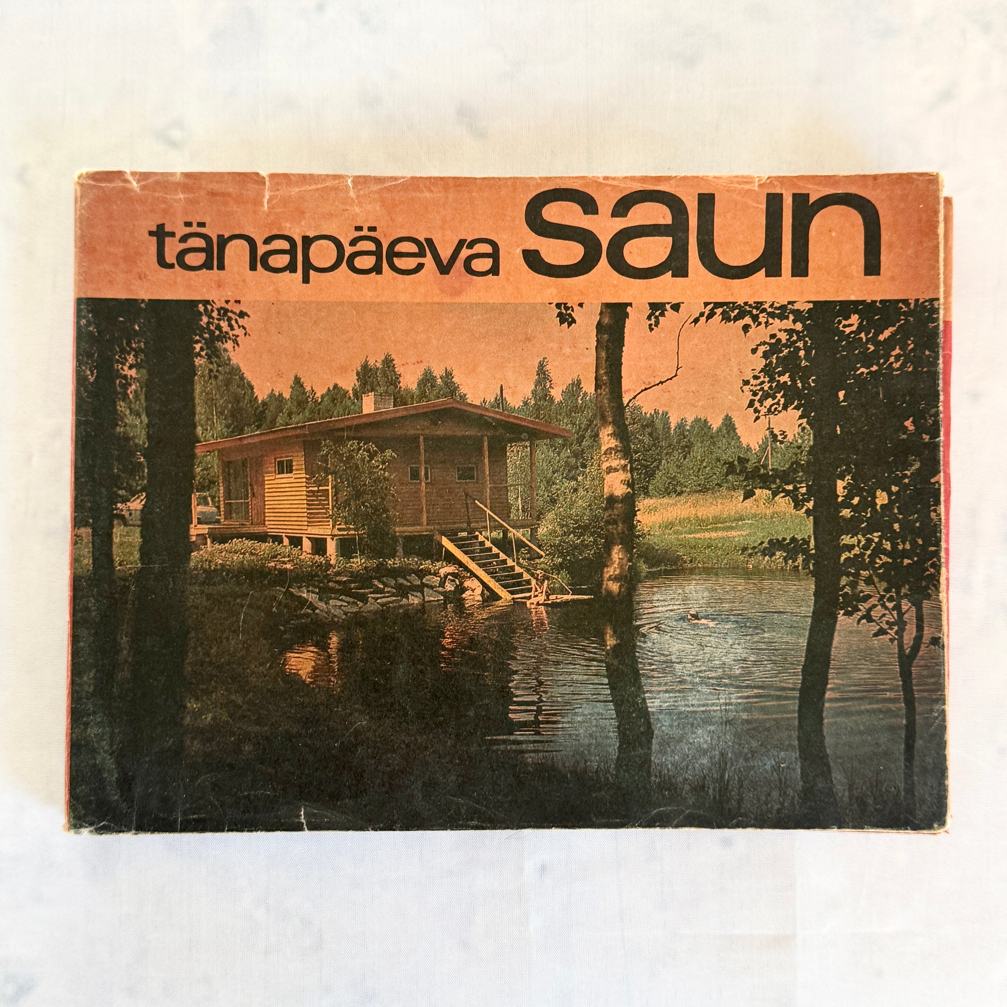 Estonian Sauna Book 1977 Nordic Culture Architecture Photo Guide