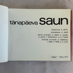 Estonian Sauna Book 1977 Nordic Culture Architecture Photo Guide
