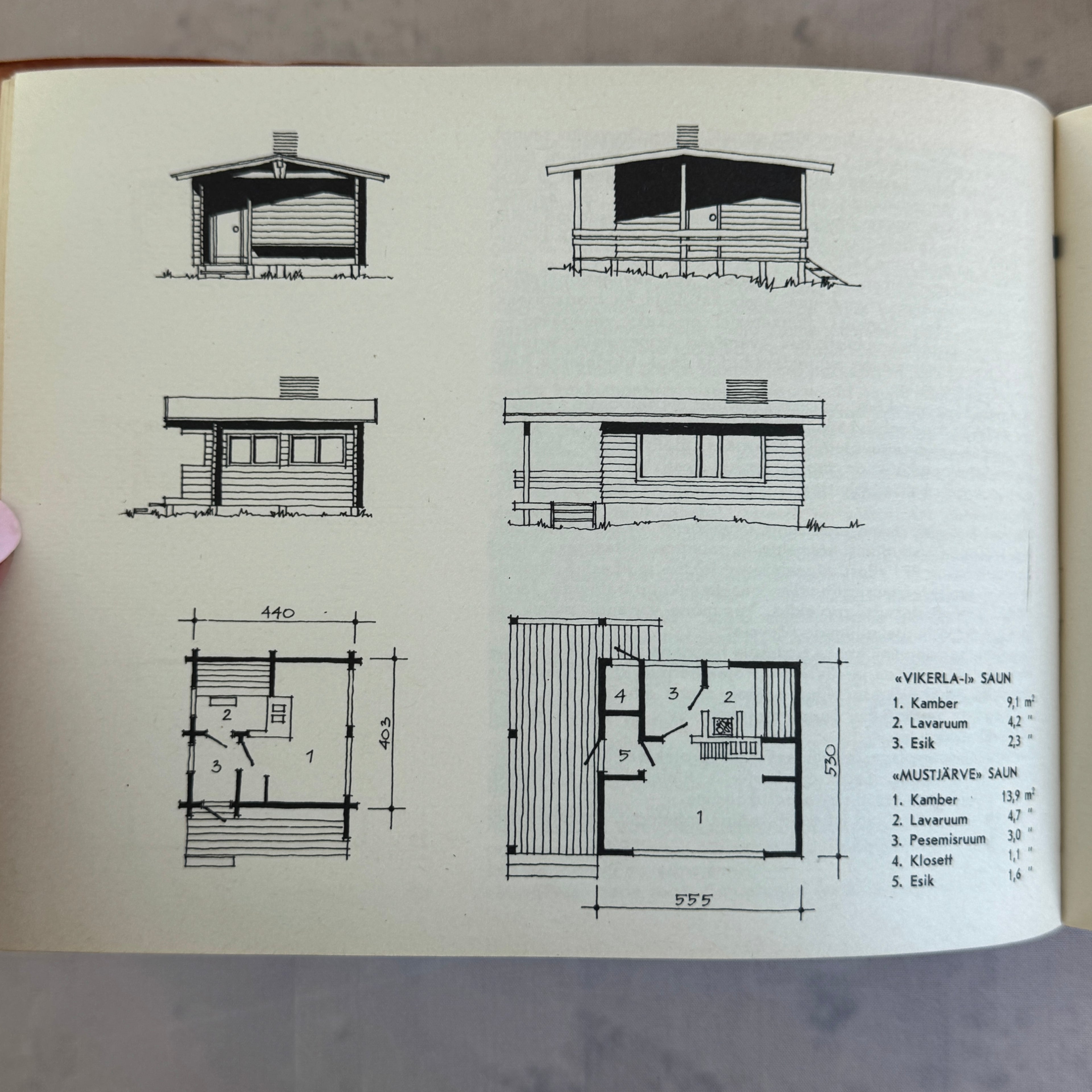 Estonian Sauna Book 1977 Nordic Culture Architecture Photo Guide