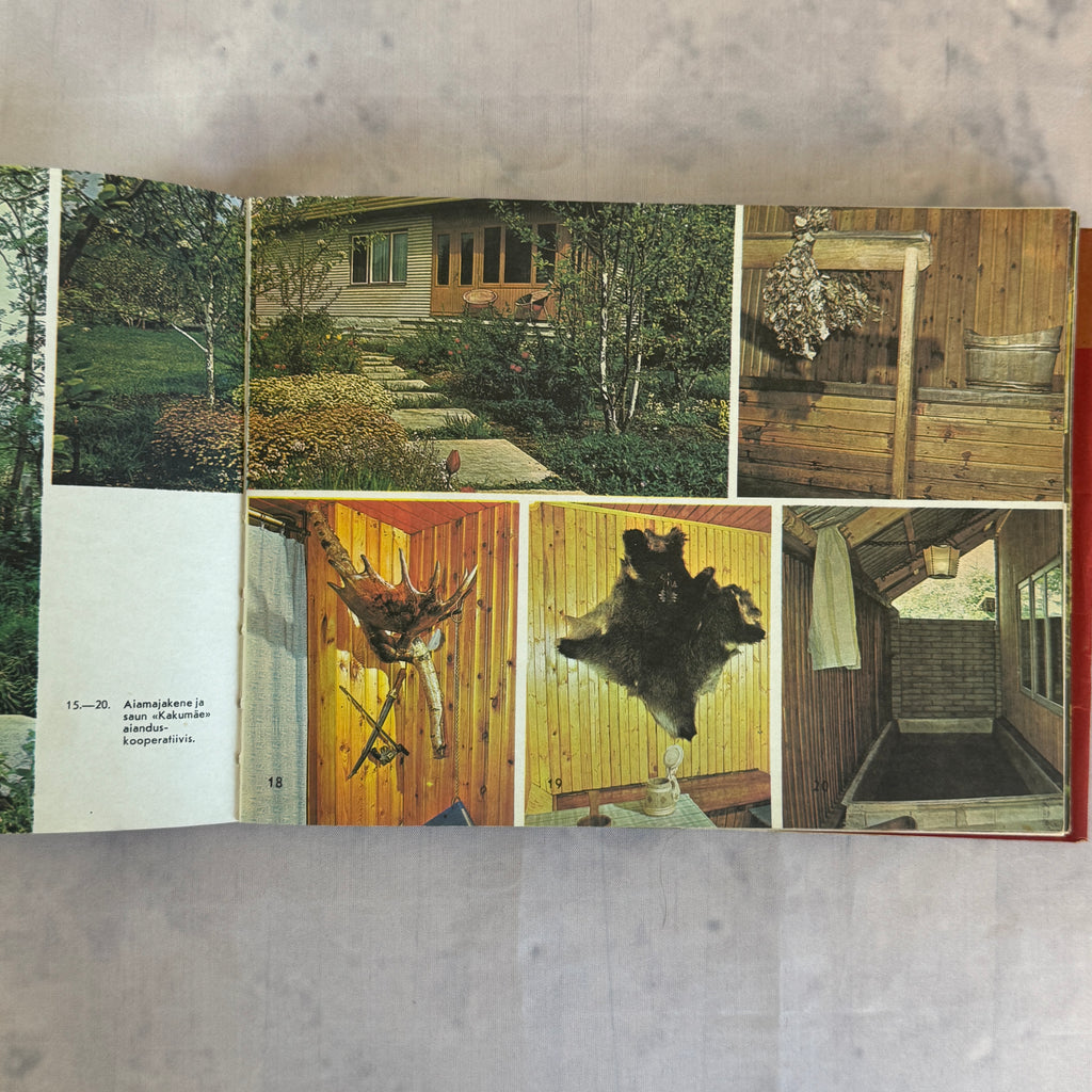 Estonian Sauna Book 1977 Nordic Culture Architecture Photo Guide