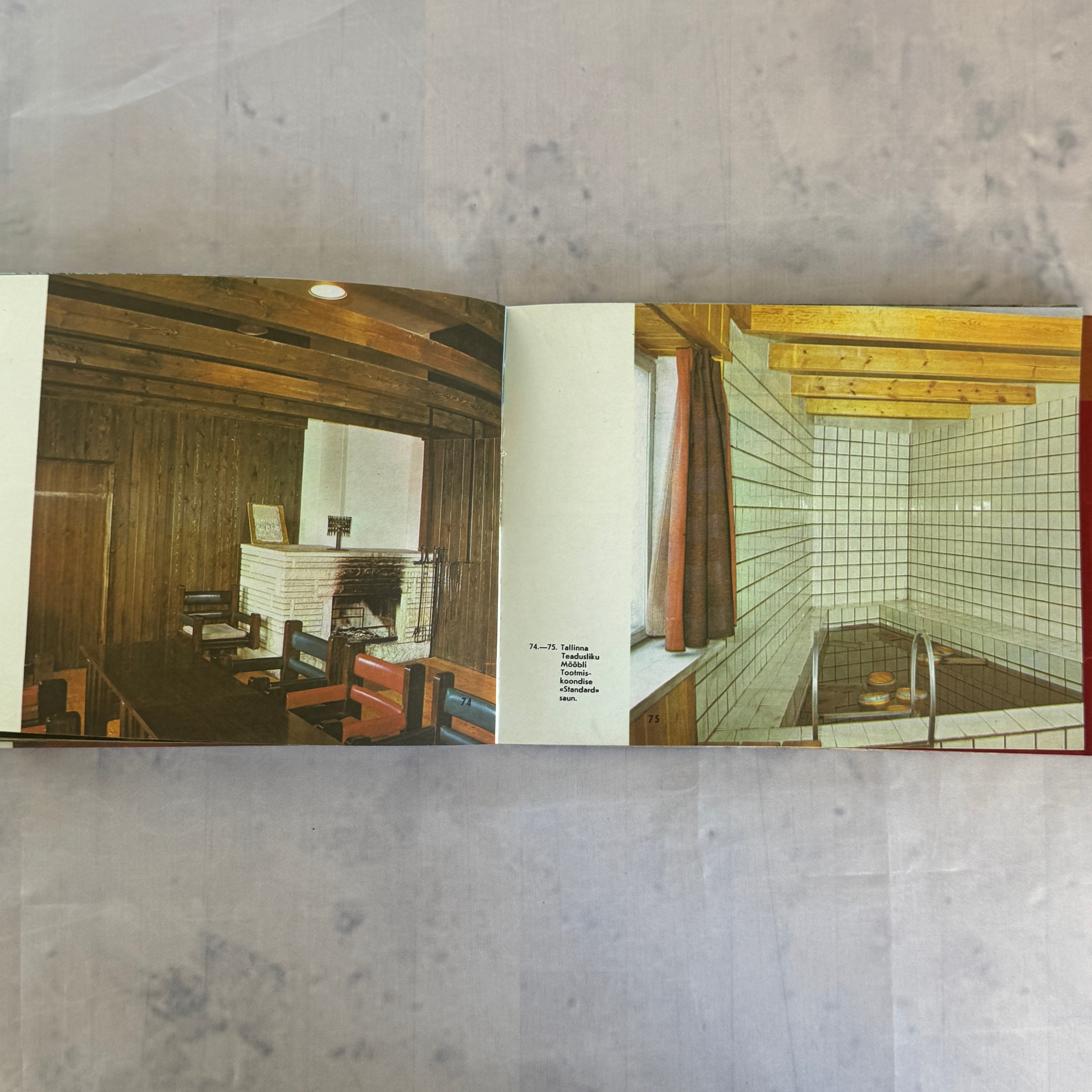 Estonian Sauna Book 1977 Nordic Culture Architecture Photo Guide