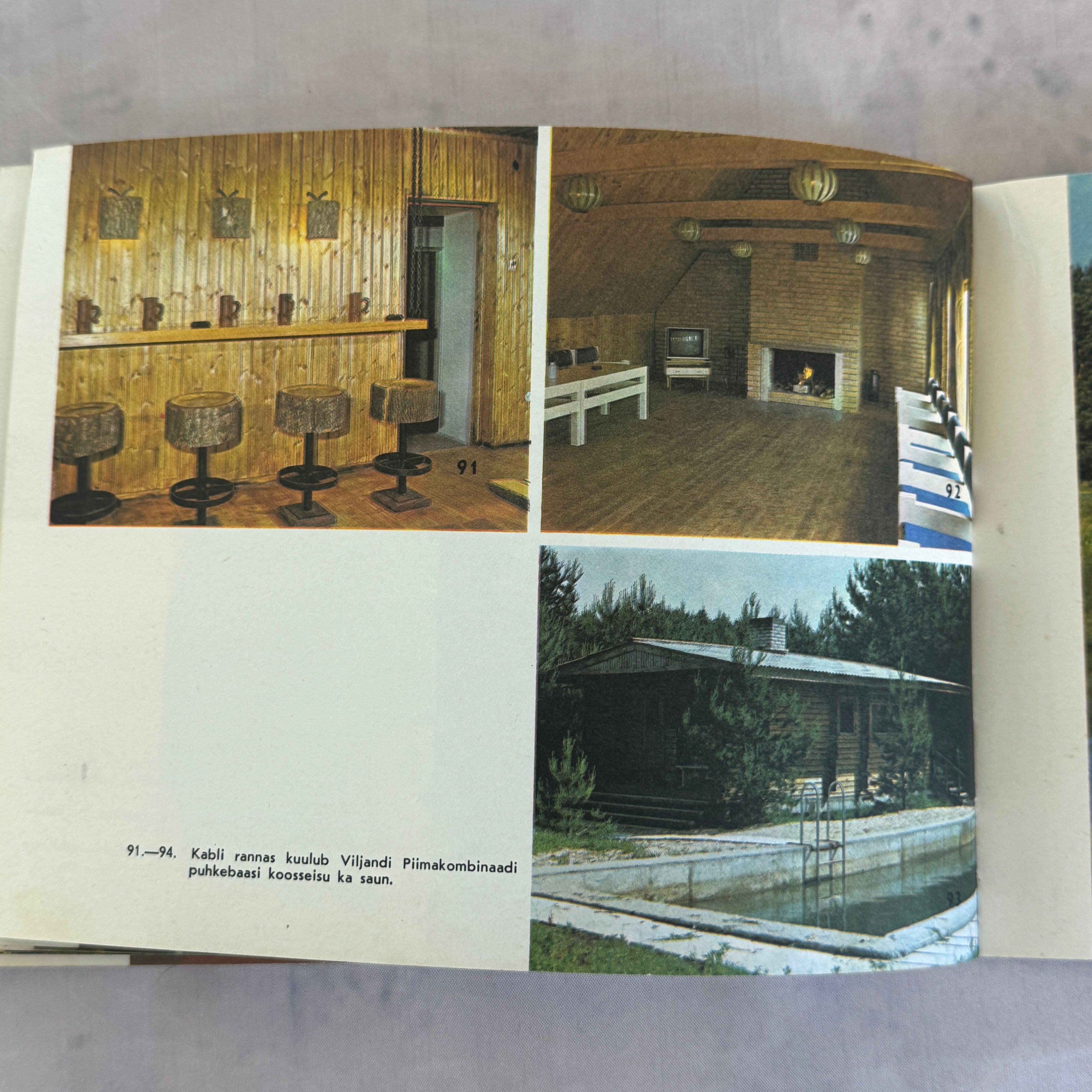 Estonian Sauna Book 1977 Nordic Culture Architecture Photo Guide
