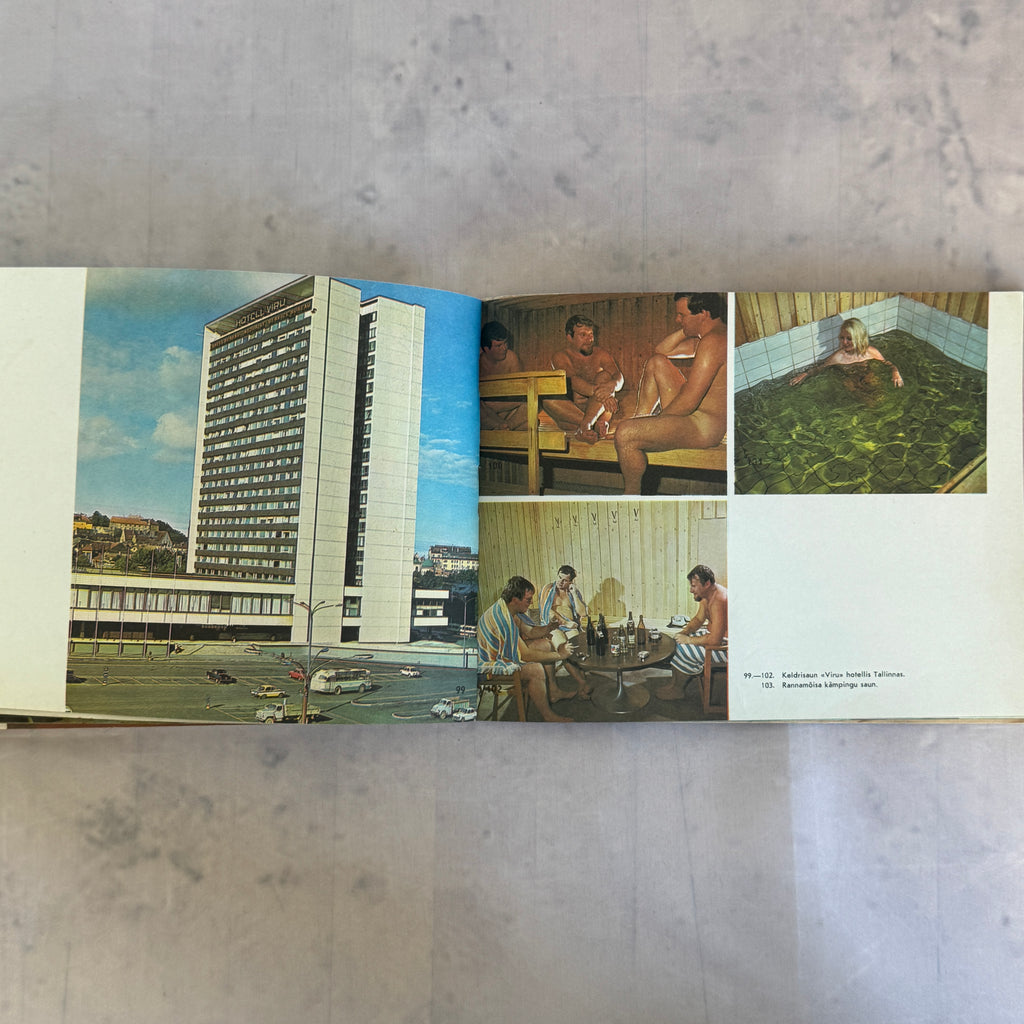 Estonian Sauna Book 1977 Nordic Culture Architecture Photo Guide