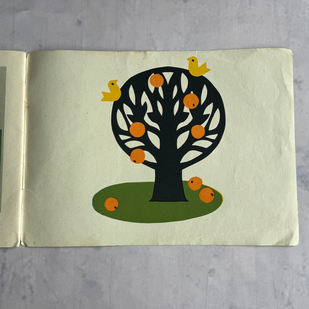 Vintage Estonian Children's Craft Book Rebime ja lõikame – Paper Collage 1964