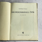 Leopold Vigla Akordionimängu õpik – Estonian Accordion Tutor Book, 1968