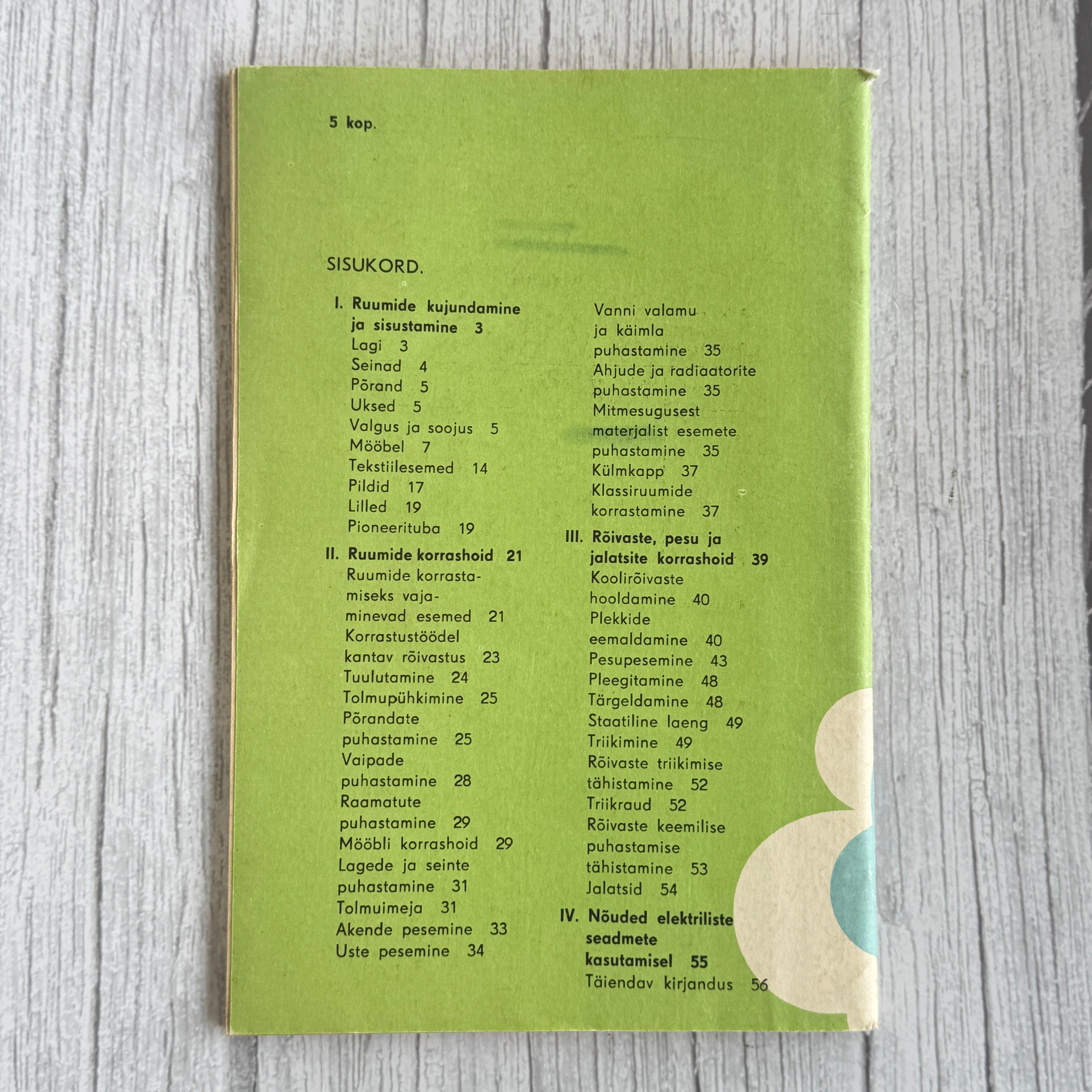 1982 Soviet Estonian Home Manual Tööõpetus