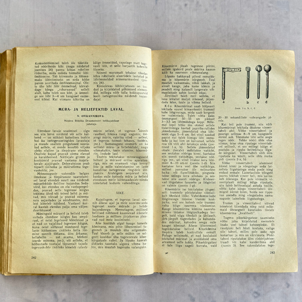 Pioneeri-teater (1951) – Soviet Estonian Pioneer Theatre Book
