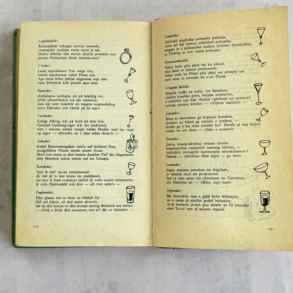 Finnish songbook “Iloisen laulajan kirja”, published by WSOY in 1967