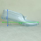Glass Shoe Bowl – White Milk Glass Slipper Dish