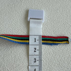 Soviet Era Ribbon 1980 Moscow Olympic Style Striped Trim 2.1m