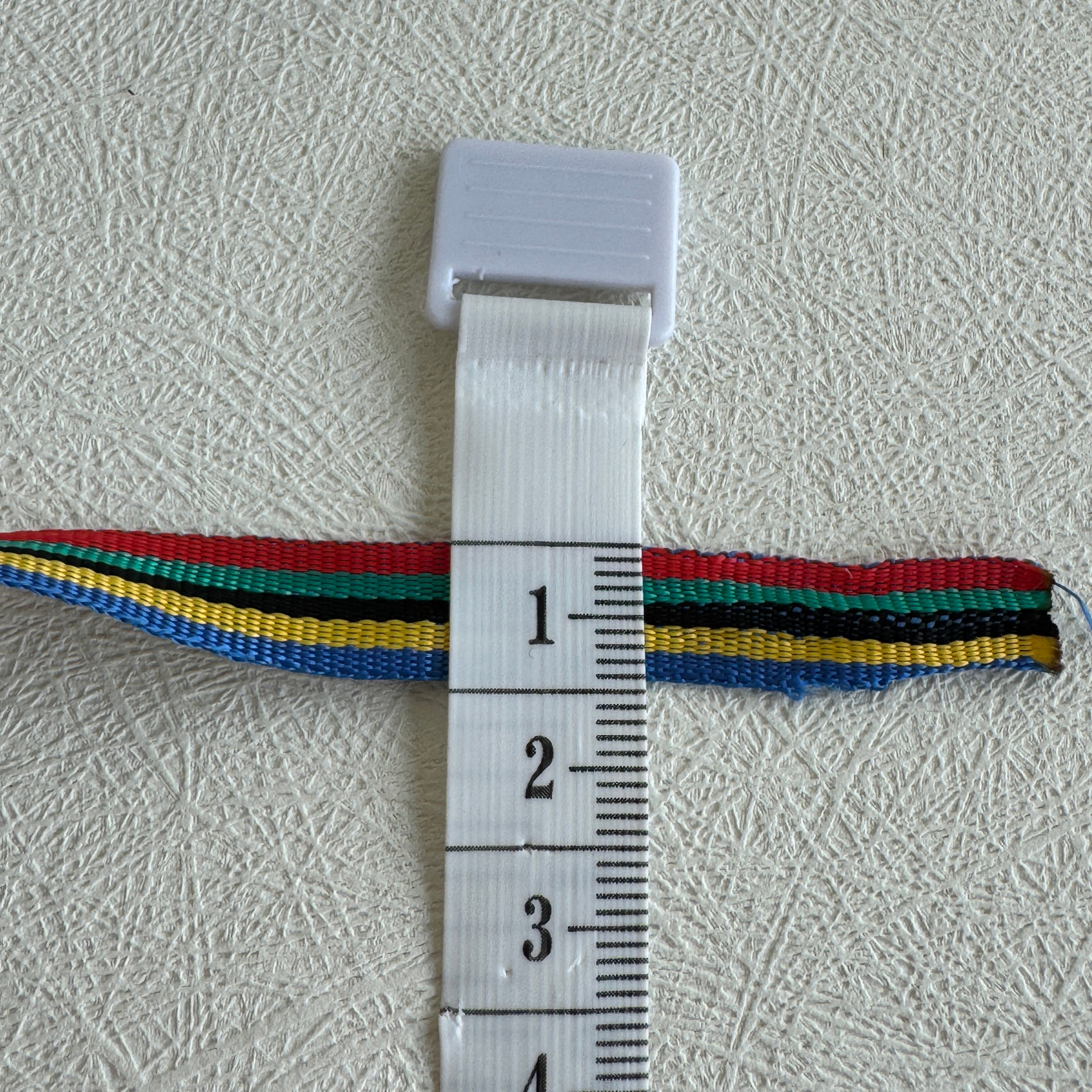 Soviet Era Ribbon 1980 Moscow Olympic Style Striped Trim 2.1m