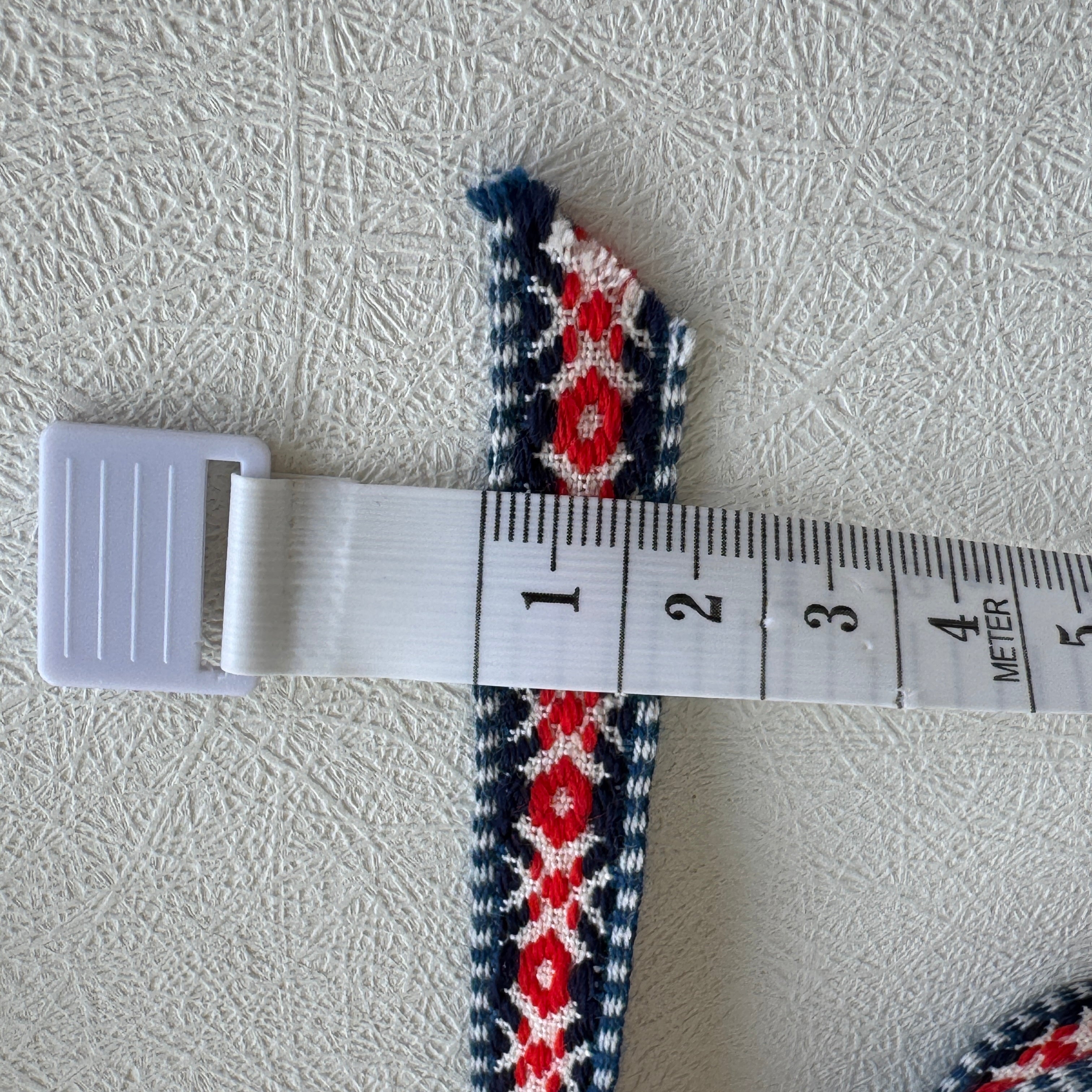 Baltic Folk Woven Ribbon Set – Traditional Ethnic Textile Trim (2 pcs)