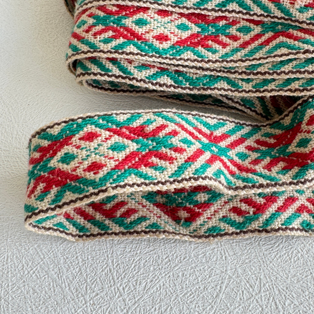 Estonian Kirivöö Folk Belt – Handwoven Traditional Sash (2.4m)
