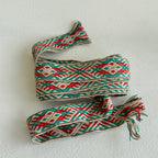 Estonian Kirivöö Folk Belt – Handwoven Traditional Sash (2.4m)
